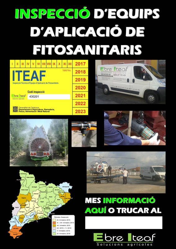 Inspecció d'Equips d'Aplicacions Fitosanitaris