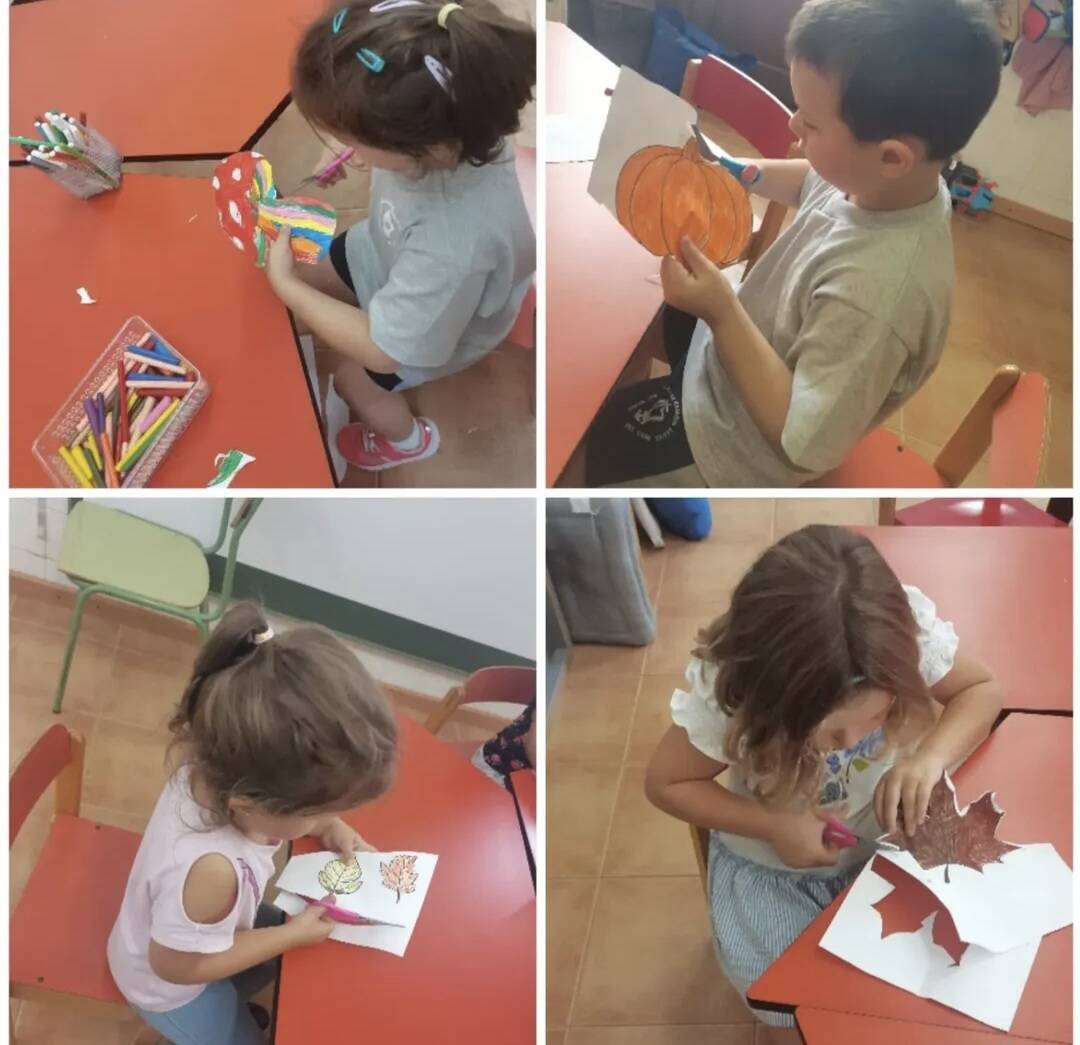 DONAM LA BENVINGUDA  A LA TARDOR A 6È D'INFANTIL