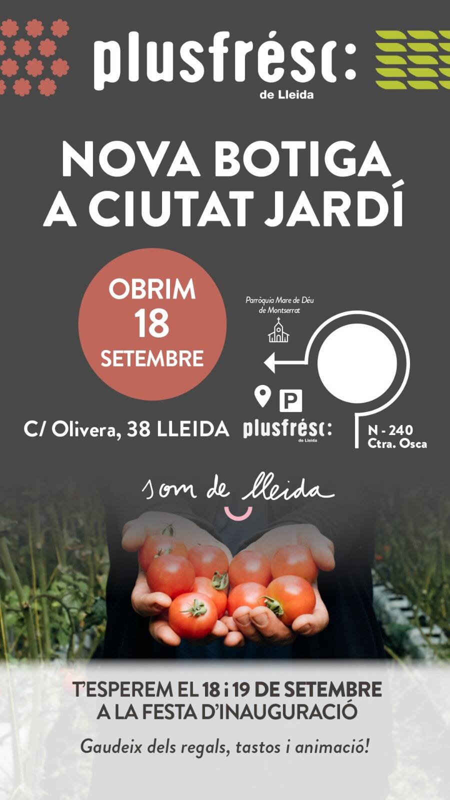Nueva tienda en ciudad jardín