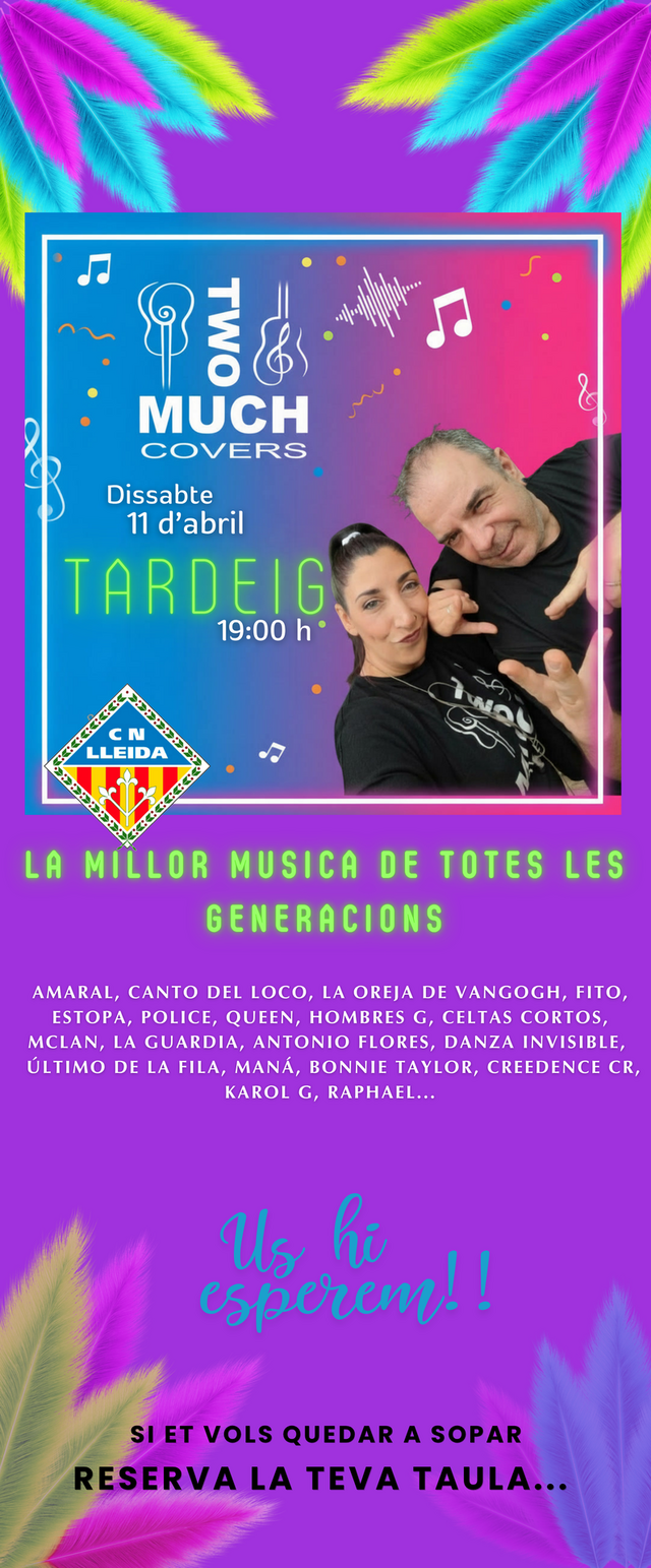 TARDEIG - dissabte 11 d'abril