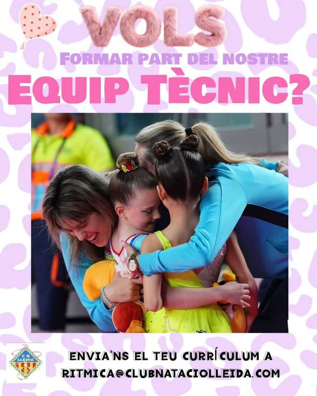VOLEM FER CRÉIXER EL NOSTRE EQUIP