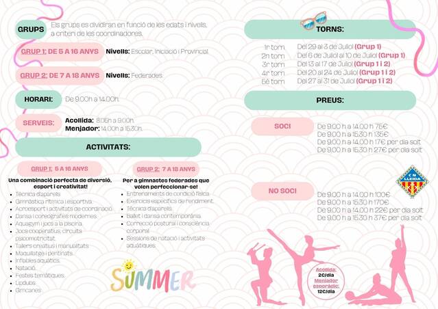 ESTADES GIMNÀSTICA RÍTMICA 2026