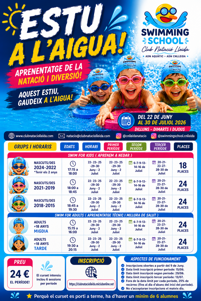 ESTIU A L'AIGUA!