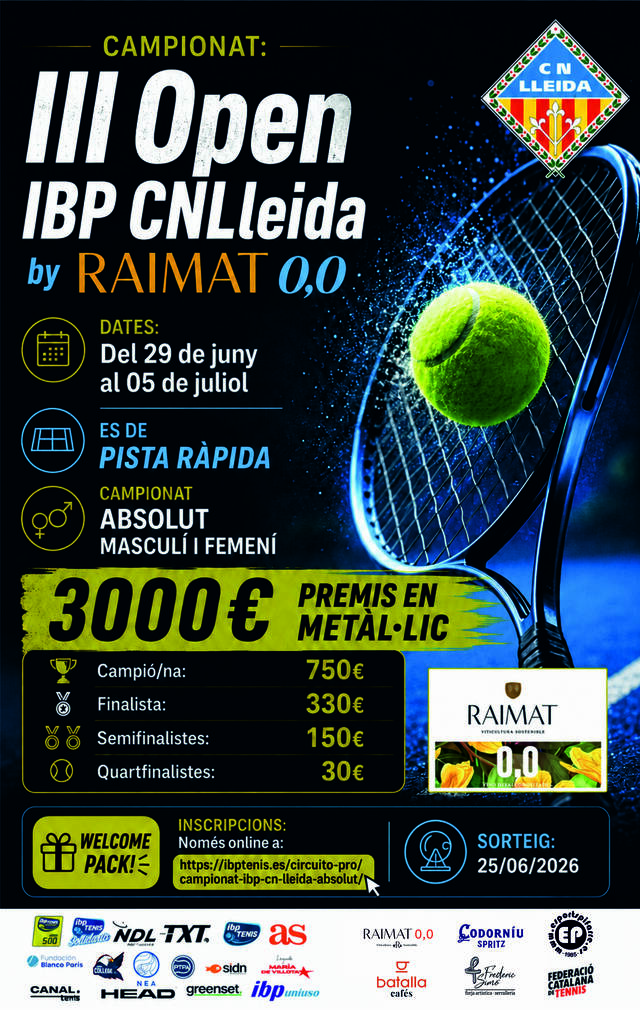 III Open IBP CN Lleida by RAIMAT 0'0