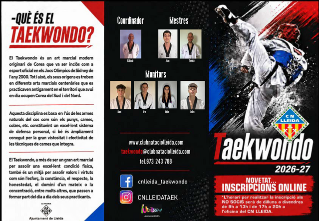 Taekwondo 2026/2027