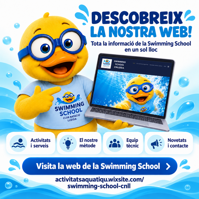 La Swimming School del CNLleida estrena web!