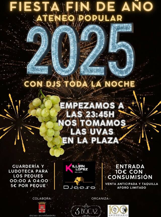 ¡Tenemos todo preparado para una noche inolvidable!