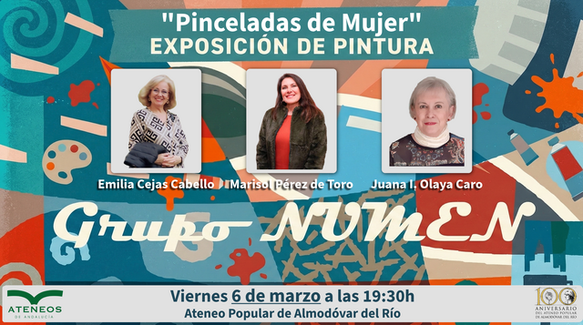 Exposición "Pinceladas de Mujer"
