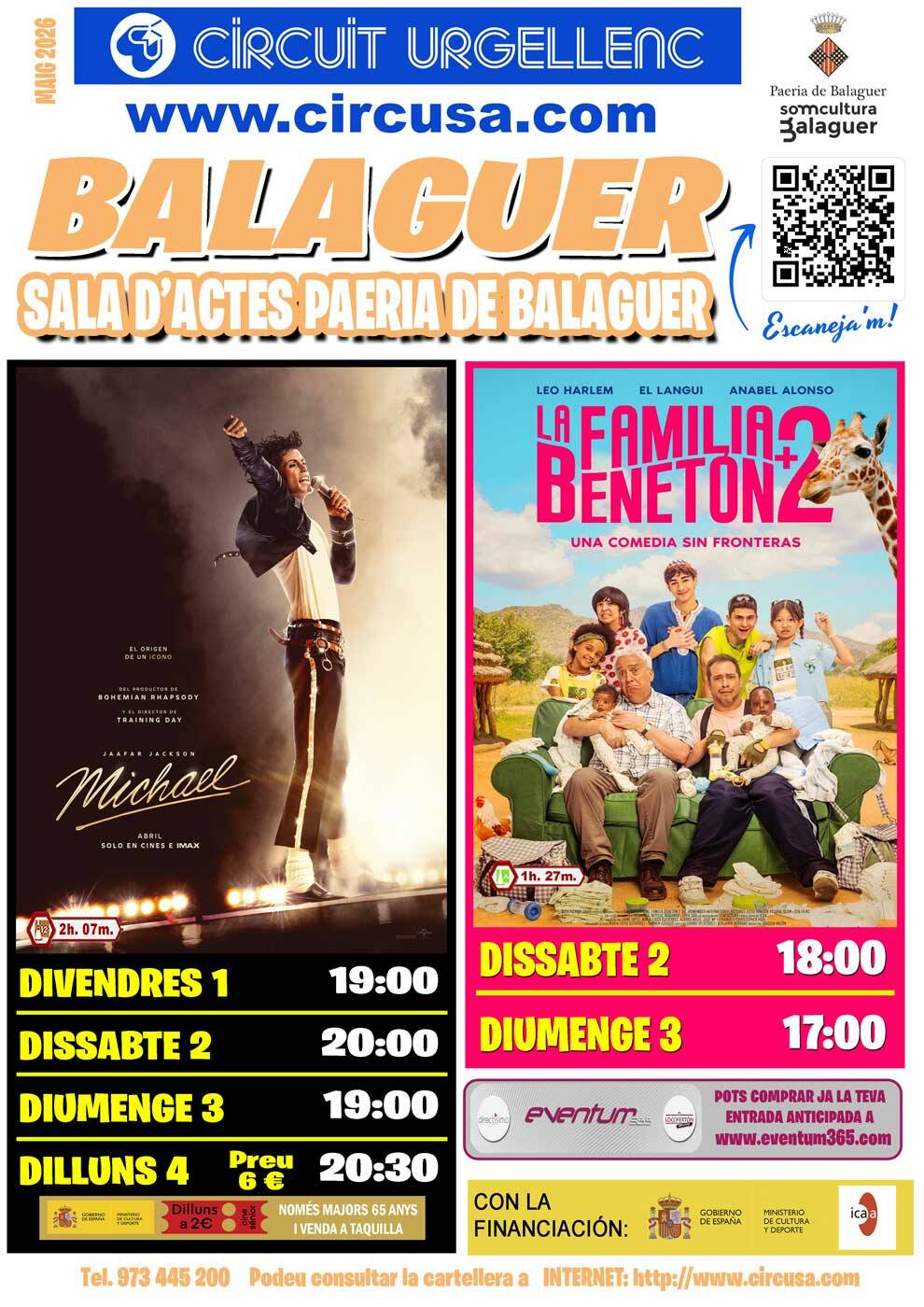 CINE MAYO 2, 3 y 4