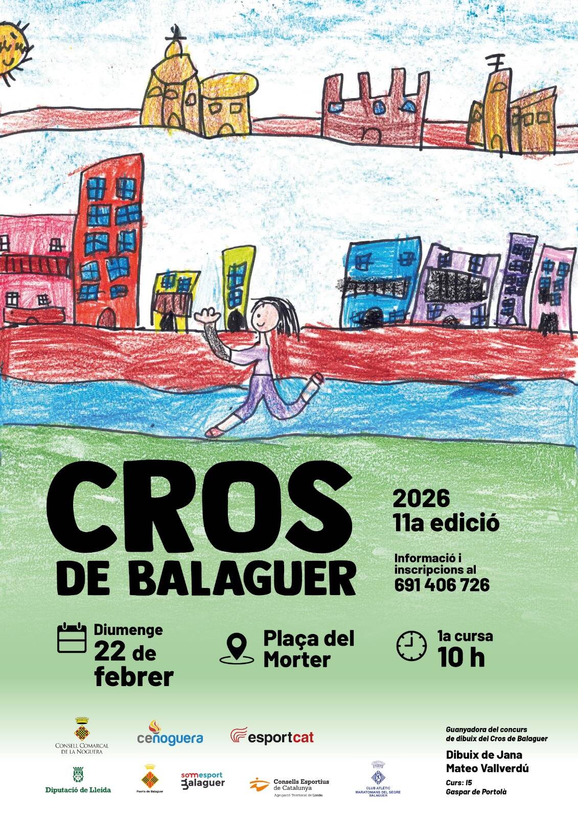 CROS INTERCOMARCAL ESCOLAR EN BALAGUER.
