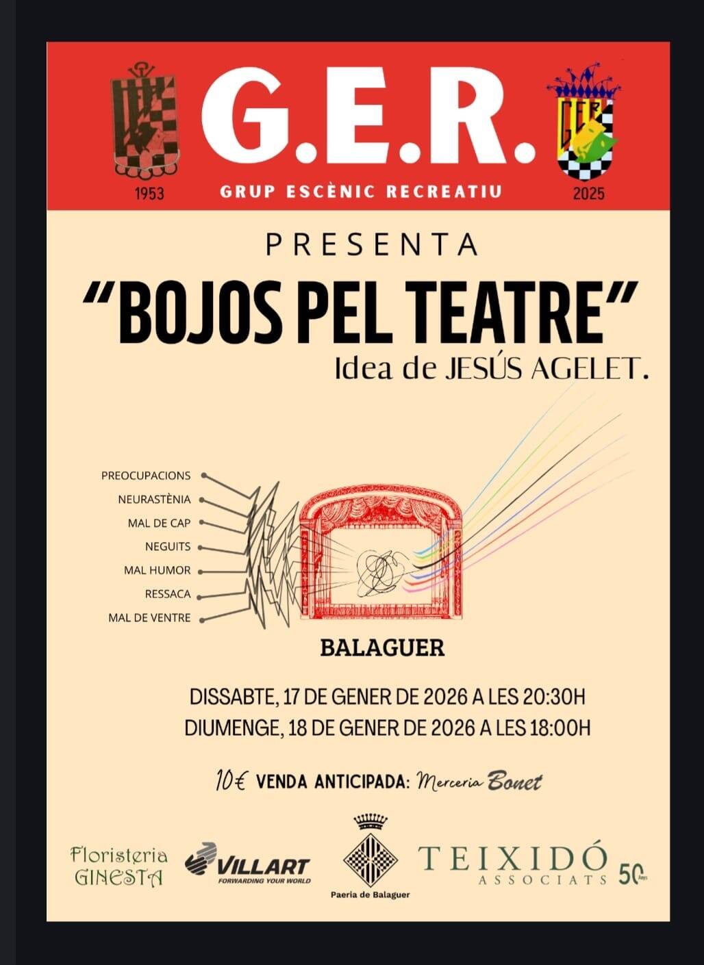 BOJOS PEL TEATRE