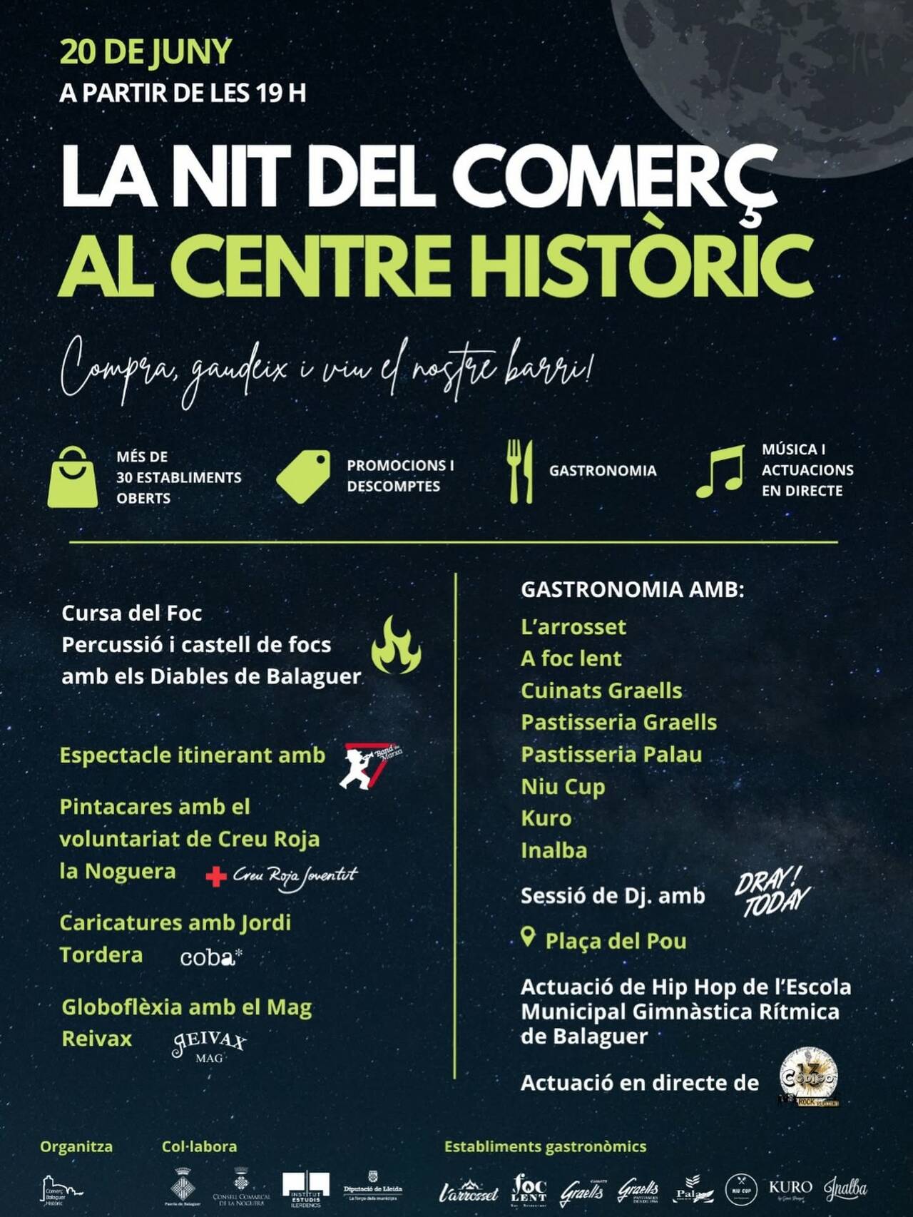 LA NIT DEL COMERÇ DEL CENTRE HISTÒRIC