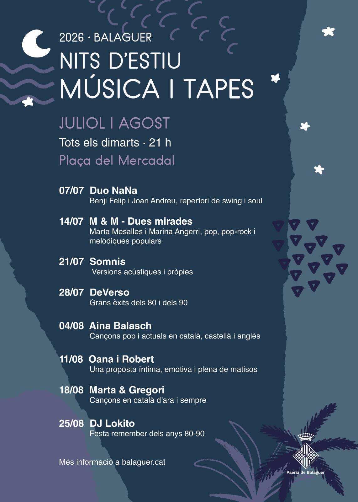 MÚSICA Y TAPAS