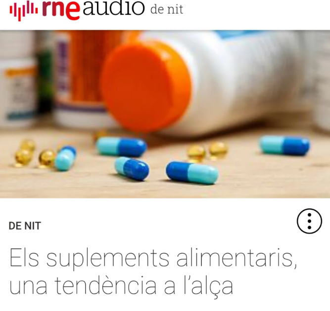 Los suplementos alimenticios, una tendencia al alza