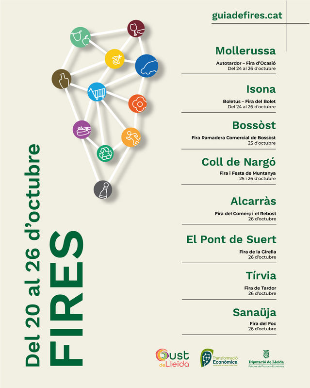 Les fires d’octubre tanquen el mes amb tradició, natura i productes de proximitat
