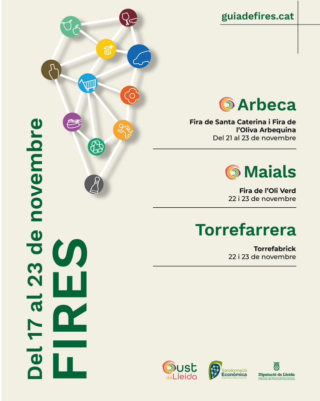 Oli nou i construccions LEGO, protagonistes d’un cap de setmana de fires a la demarcació de Lleida