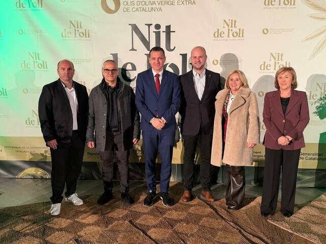 La Nit de l’Oli reconeix l’excel·lència dels olis lleidatans i guardona Pons Tradició, Cuadrat Valley i l'Olivera