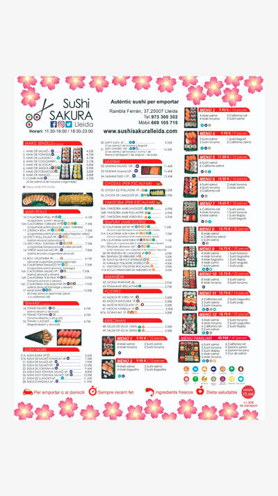 Ver todos los platos y alérgenos