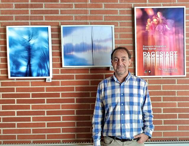 L'INS Caparrella acull el projecte fotogràfic PagesiArt d'Eloy Sarrat