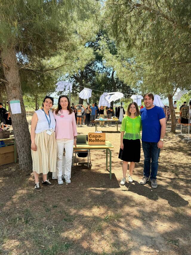 Caparemou promou hàbits sostenibles i l'economia circular