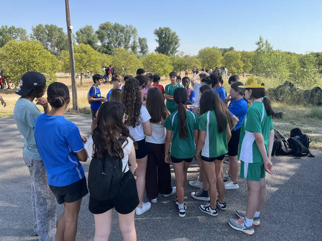 L’alumnat de l’Institut Caparrella i de l’Escola Sant Salvador participa en la campanya «Let's Clean Up Europe!»