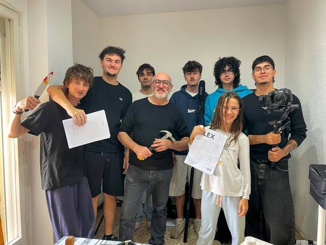 Rodatge de l’alumnat de 2n del CFGS d’ICTI pel Som Cinema