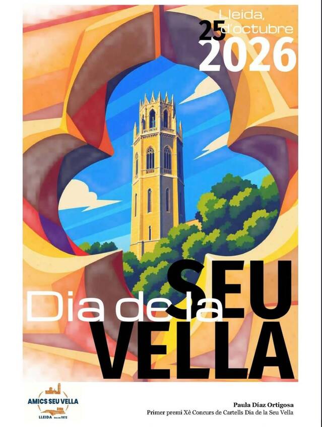Paula Díaz, del CFGS d’Imatge, guanyadora del concurs de cartells del Dia de la Seu Vella