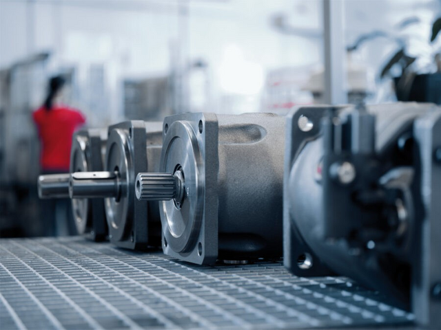 Bomba variable de pistones axiales A10VSO de REXROTH