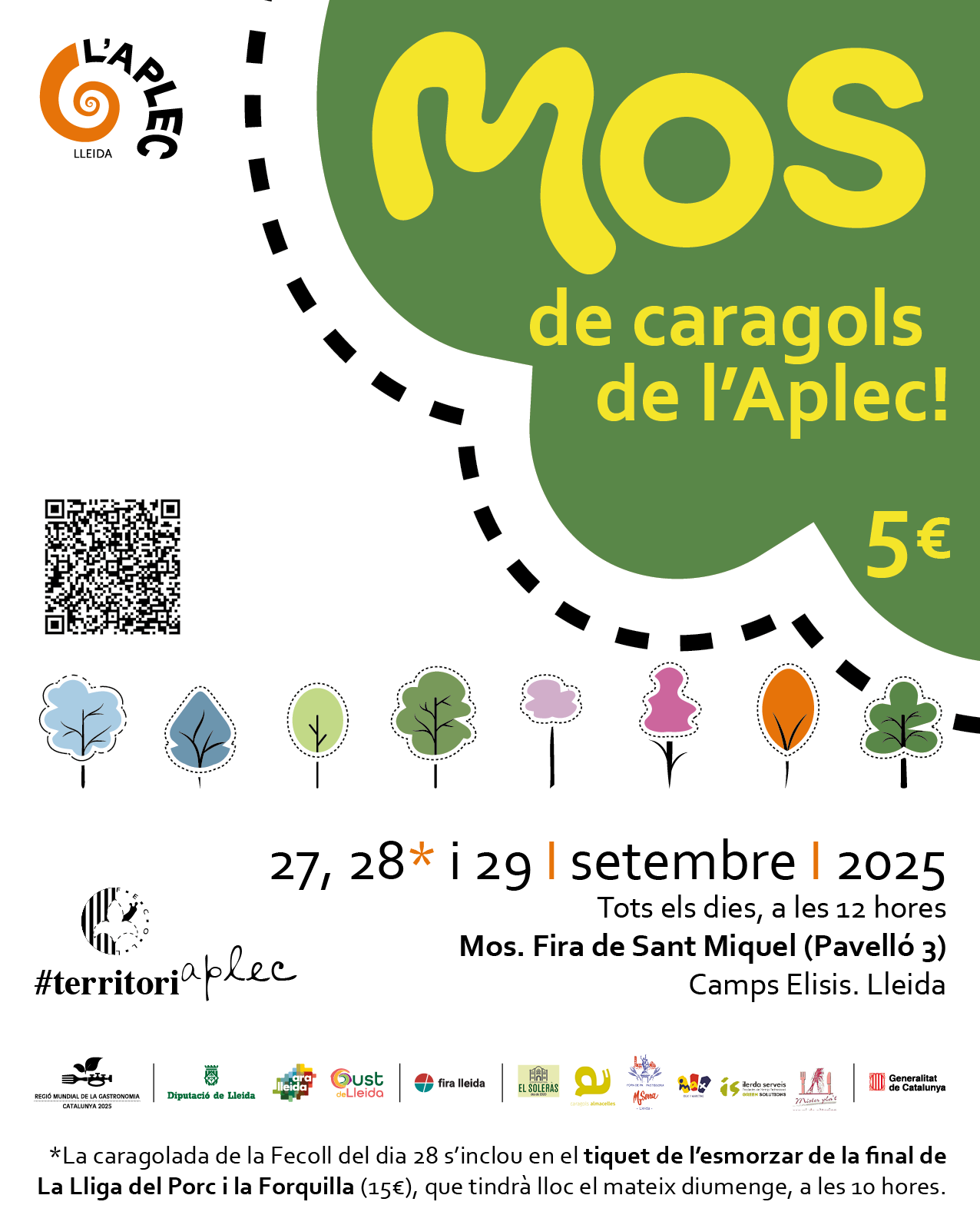 'Mos de caragols de l’Aplec' en la renovada Feria de San Miguel