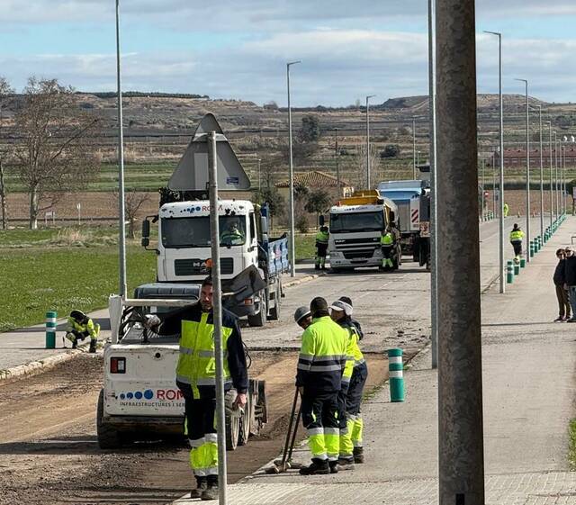 Obres a la cruïlla de la Ronda Nord amb Carrer Bell-lloch per una millor seguretat viària