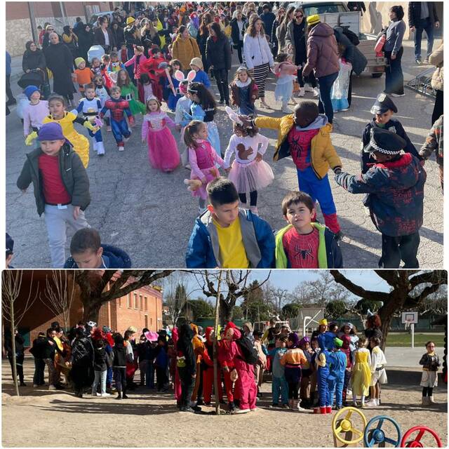 Rua de Carnestoltes de l'Escola la Bassa i l’Escola Bressol