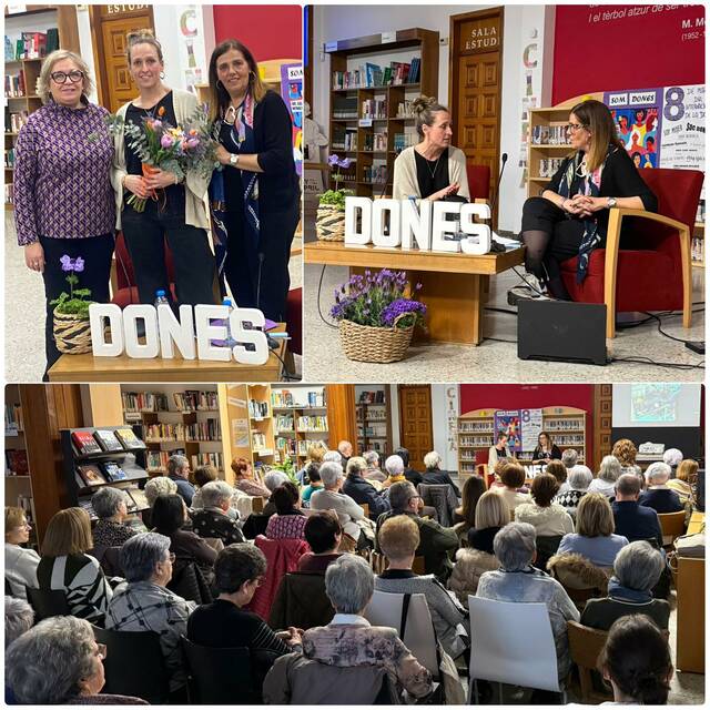 Manifest del 8M a Torregrossa i conversa amb la torregrossina Carla Amenós i Vidal