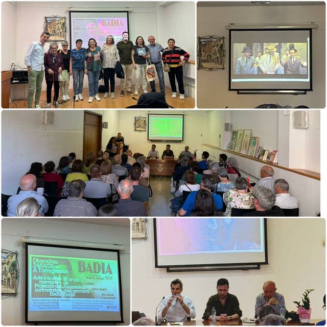Xerrada i projecció del curtmetratge "Badia" a la Bibilioteca M. Mercè Marçal de Torregrossa