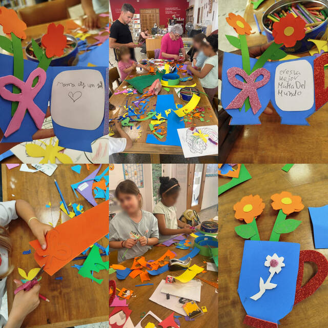 Taller infantil de manualitats per celebrar el dia de la mare