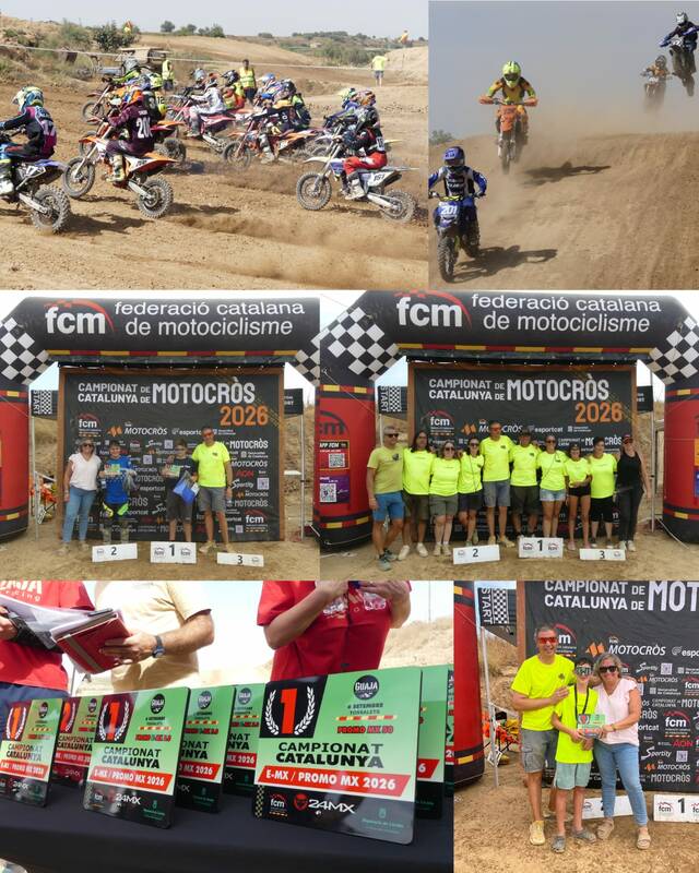 Campionat de Catalunya de Motocròs 2026 als Tossalets de Torregrossa