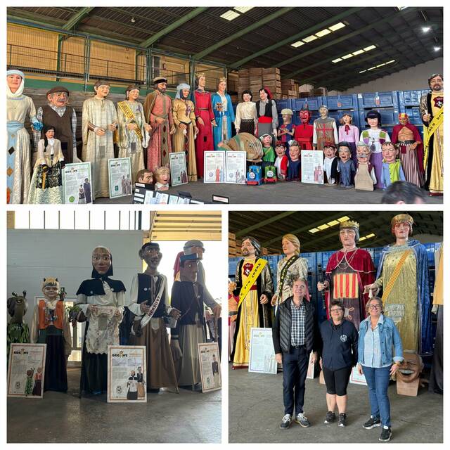 Exposició de Gegants i Capgrossos a Torregrossa