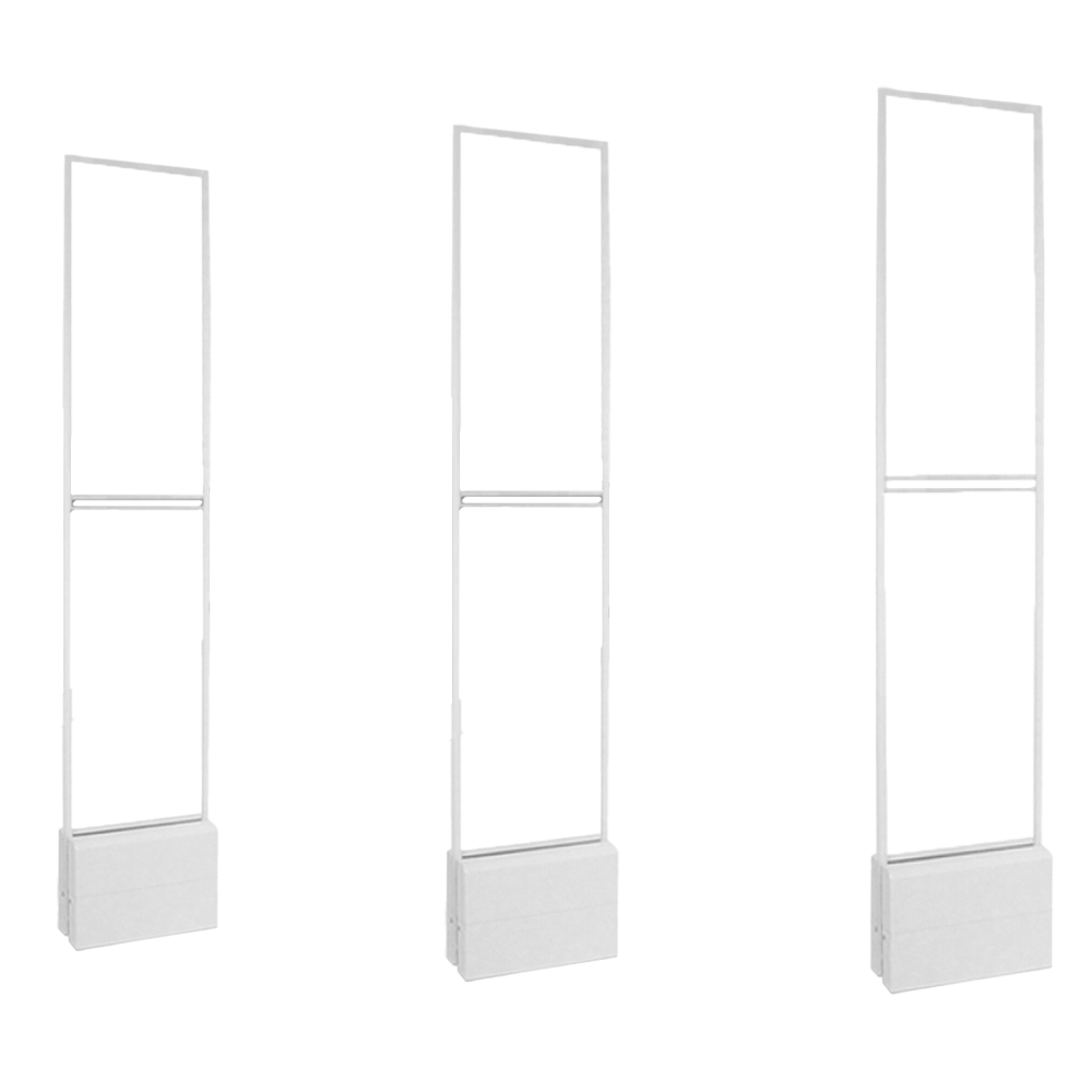 Antena antihurto EAS Tecnología acustomagnética AM 58 kHz 2 pasillos: maestra y dos esclavas