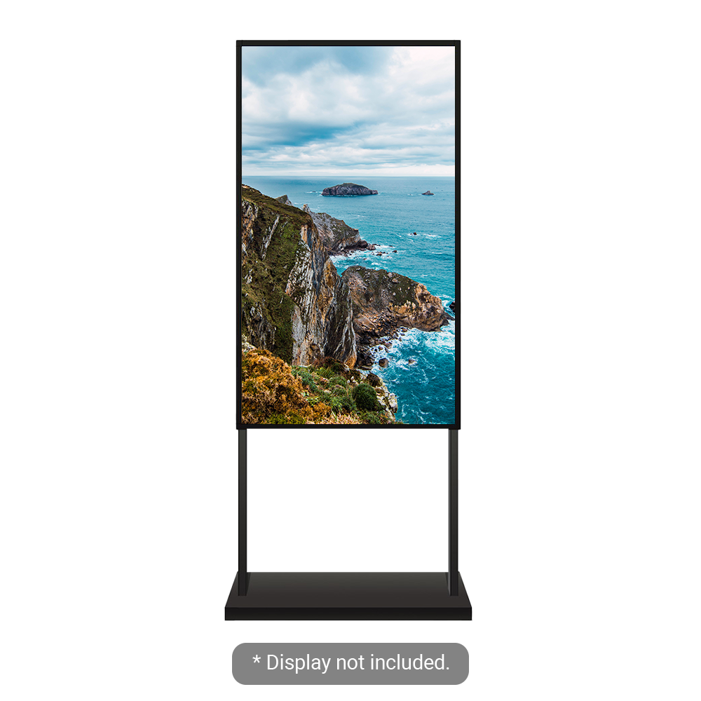 Soporte de peana Compatible pantalla Cartelería Digital 75"