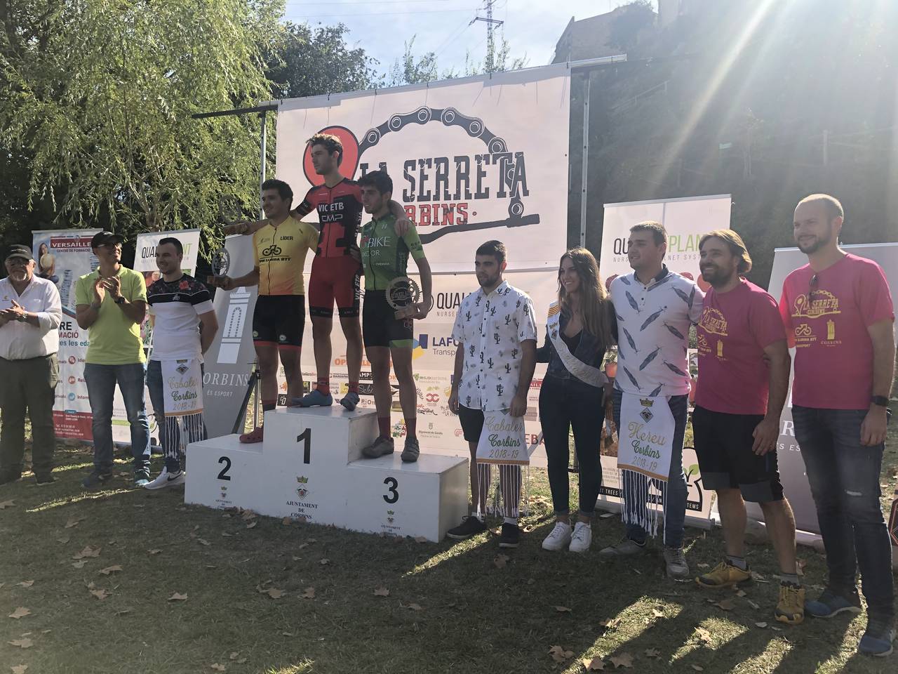 Prova de l’Open BTT a Corbins