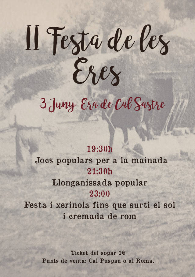II Festa de les Eres