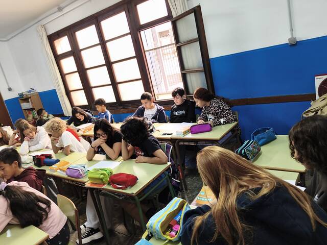 Activitat de lectura a 6è