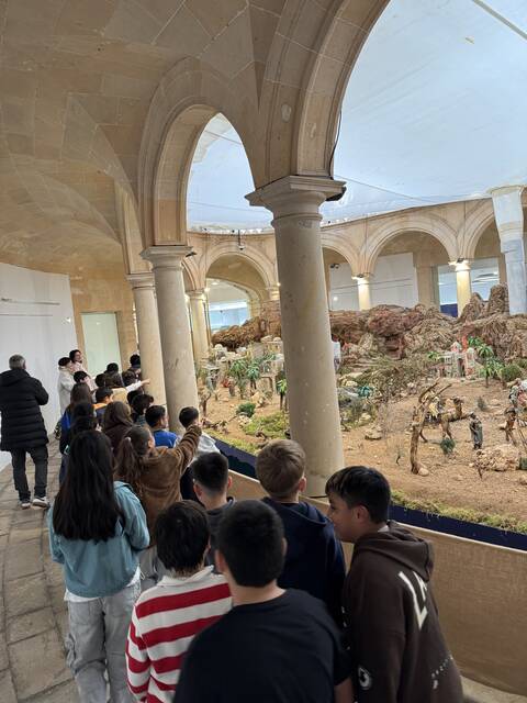 Segon cicle de Primària visita betlems de Palma