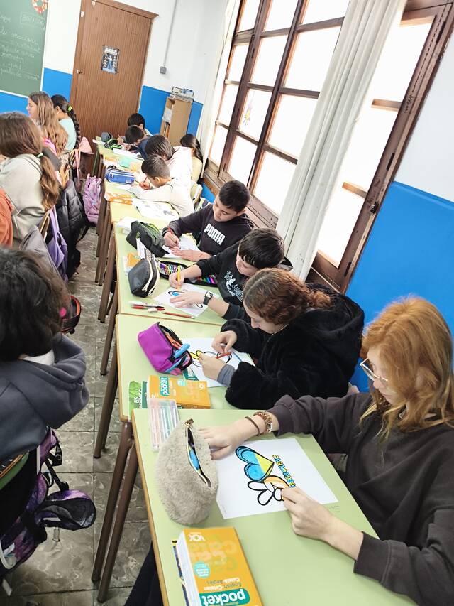 Treballam el día de la Pau a 6è de Primària.