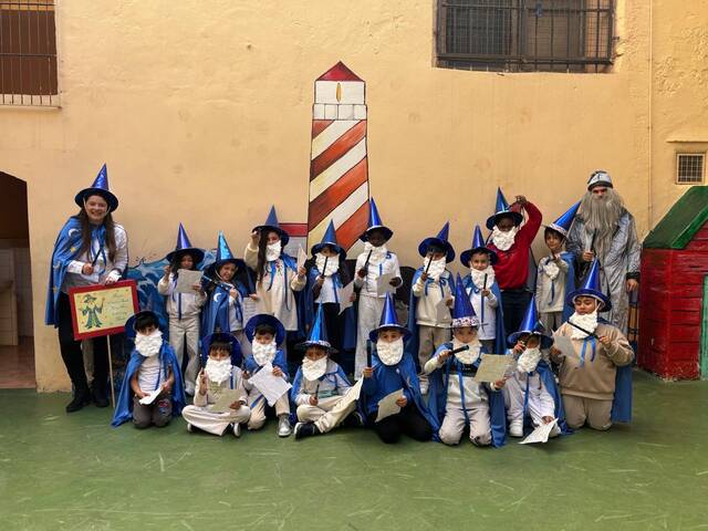 L’alumnat de segon i tercer de Primària celebrà Carnestoltes dimarts passat.