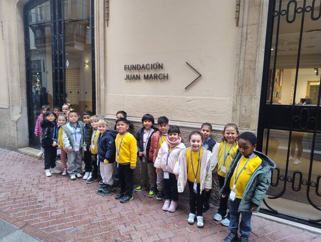 L’alumnat d’Infantil visita la fundació Juan March