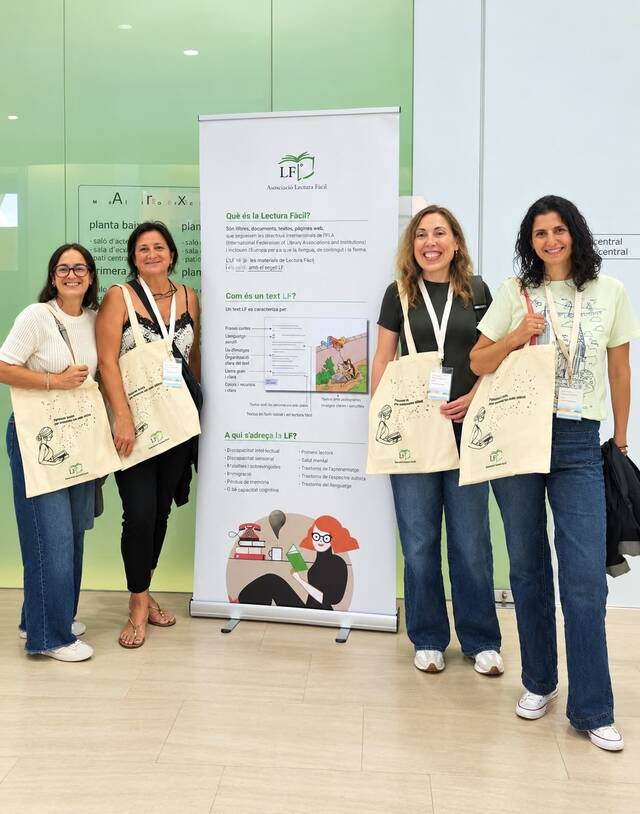 Les nostres companyes han assistit a la 13a Jornada de Lectura Fàcil