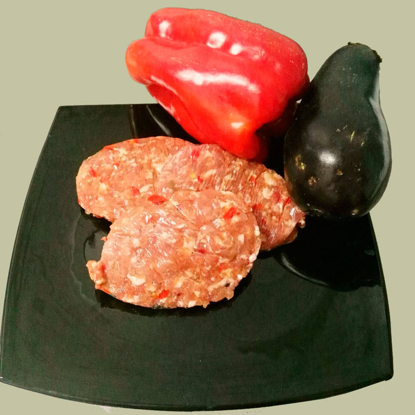 HAMBURGUESA ESCALIVADA