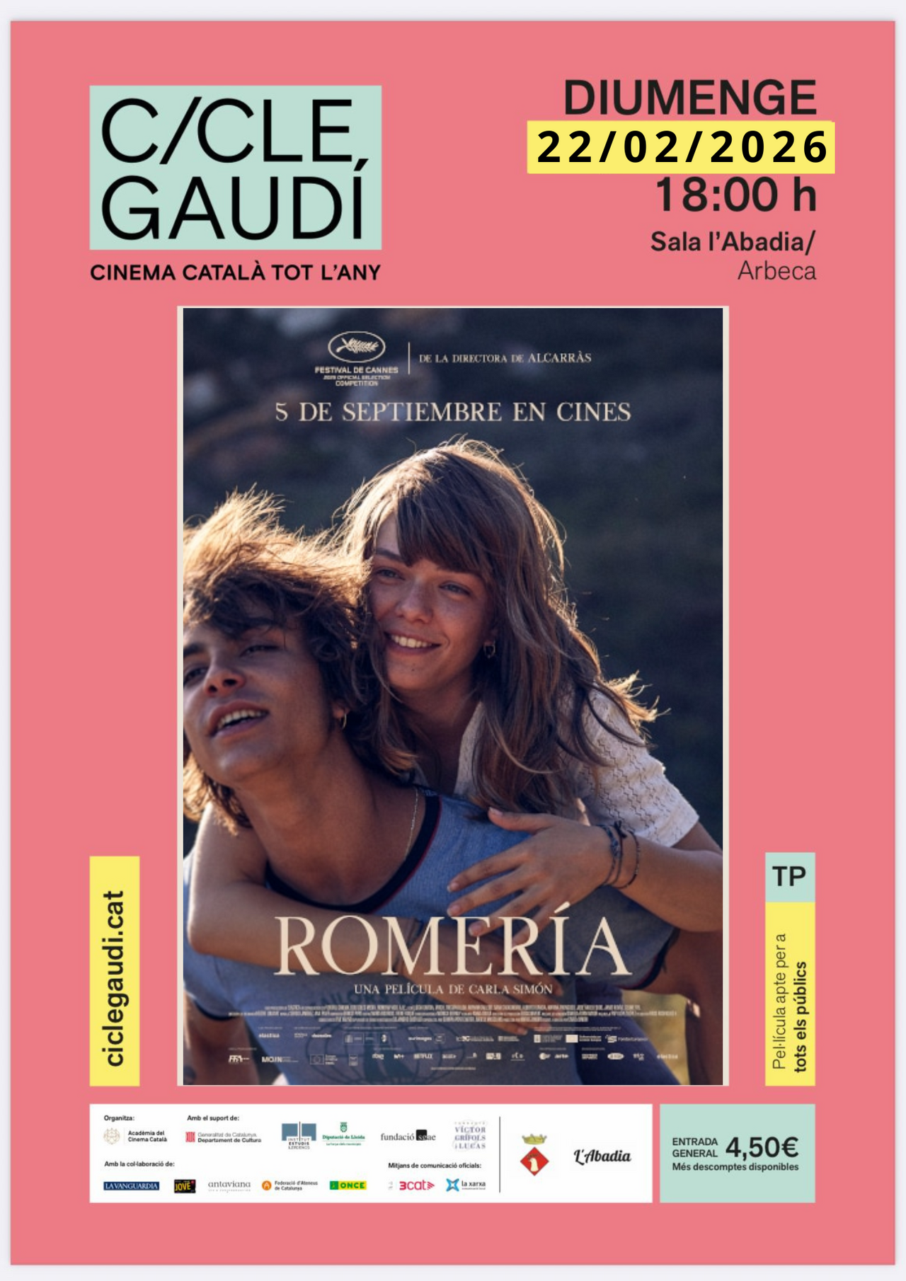 L'Abadia. Cinema. Romería