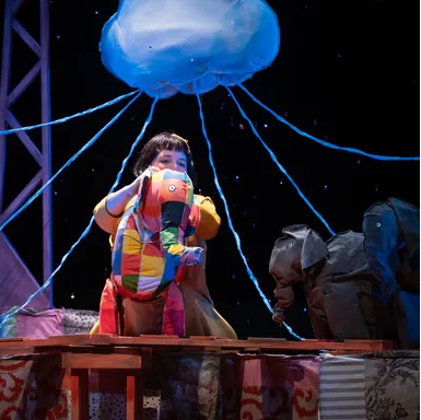 Sala L'Abadia. Teatre familiar: Elmer, l'elefant multicolor