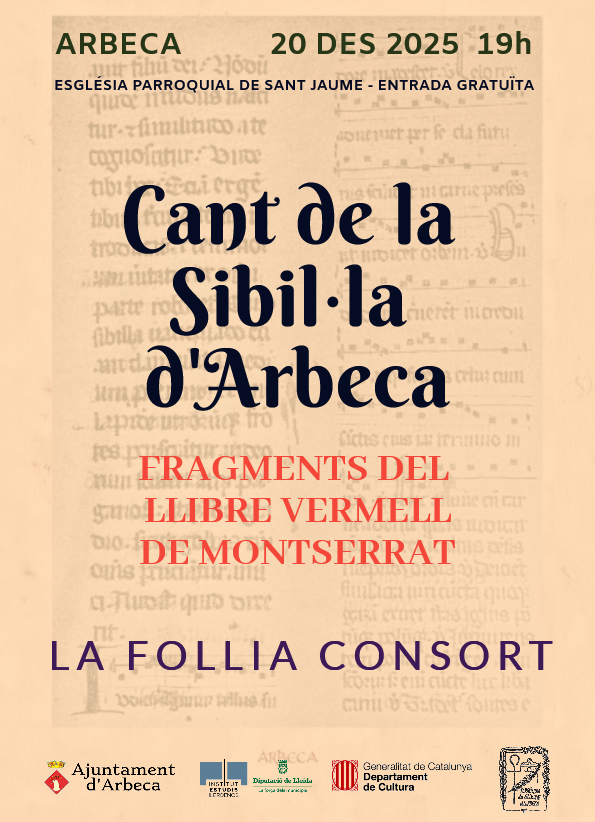 Església de Sant Jaume. Cant de la Sibil·la d'Arbeca